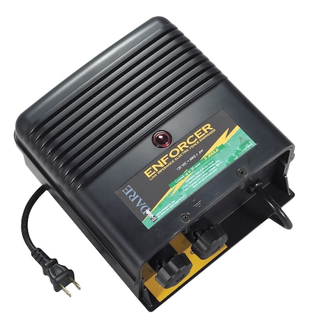 Worens Dare Enforcer Series 110 V Electric-Powered Fence Energizer 100 acre Black DE400